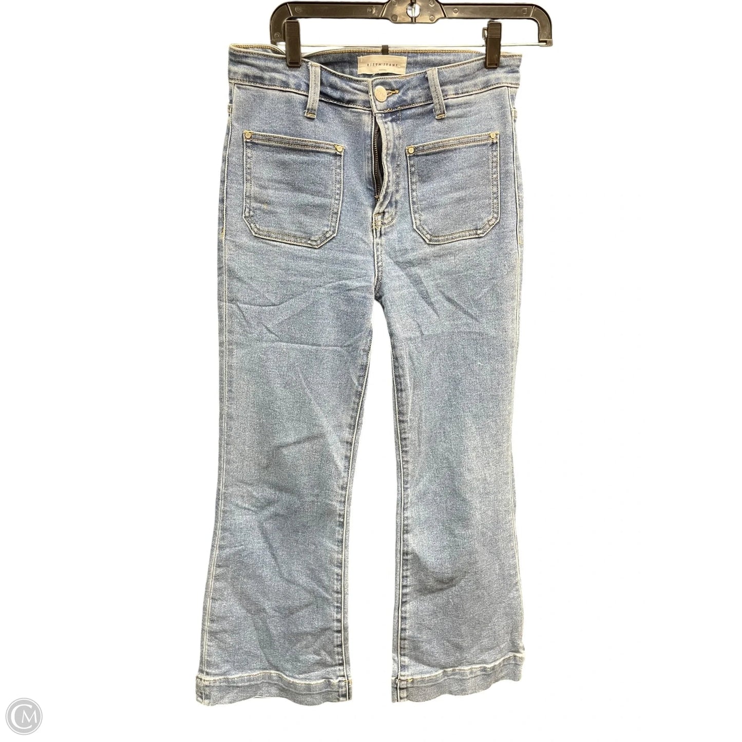 Jeans Flared By Risen In Blue, Size: 4
