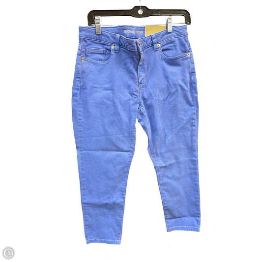 Jeans Cropped By Michael By Michael Kors In Blue, Size: 8