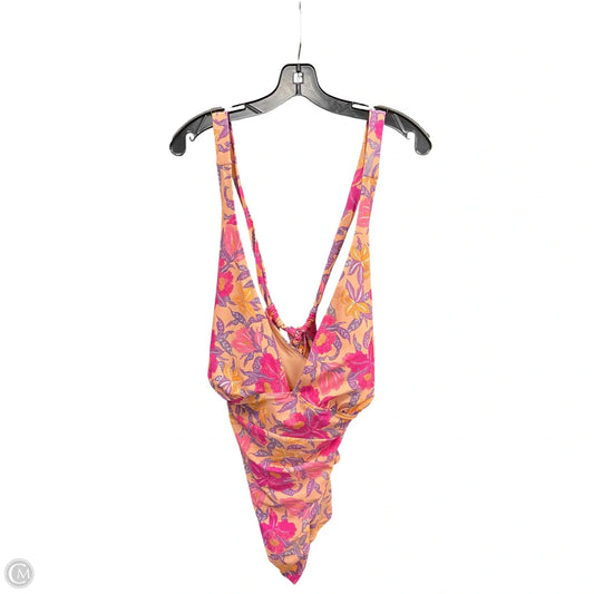 Swimsuit By Old Navy In Floral Print, Size: 3x