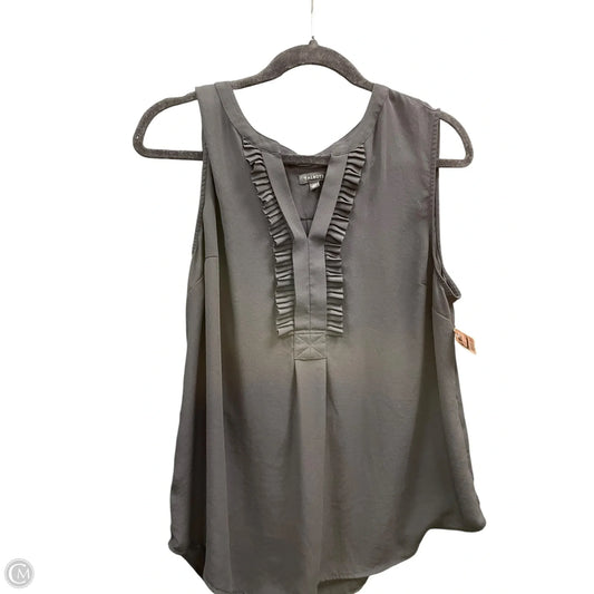 Top Sleeveless By Talbots In Black, Size: Xl