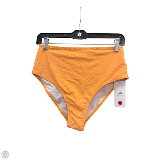Swimsuit 2pc By Cupshe In Black & Orange, Size: M