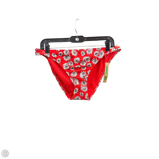 Swimsuit Bottom By Clothes Mentor In Floral Print, Size: Xl