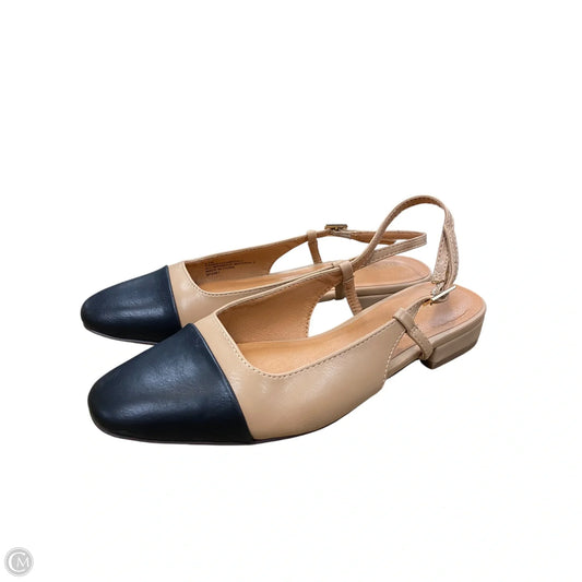 Shoes Flats By Madden Girl In Black & Tan, Size: 8.5
