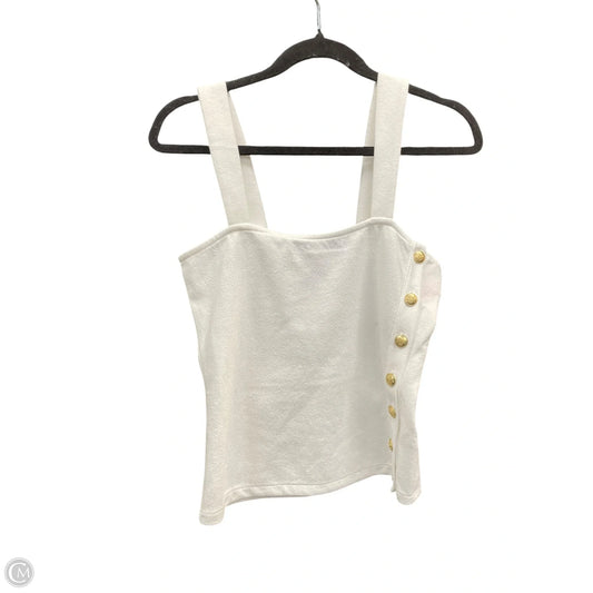 Top Sleeveless By J. Crew In Cream, Size: Xs
