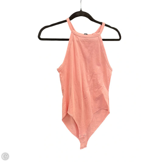 Bodysuit By Forever 21 In Peach, Size: M