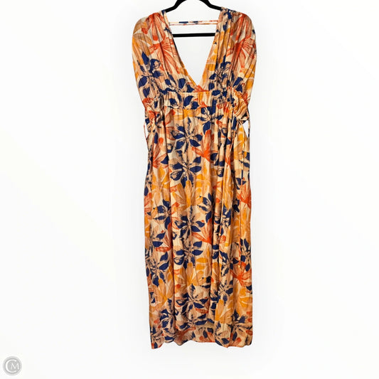 Dress Casual Maxi By By Together In Floral Print, Size: L
