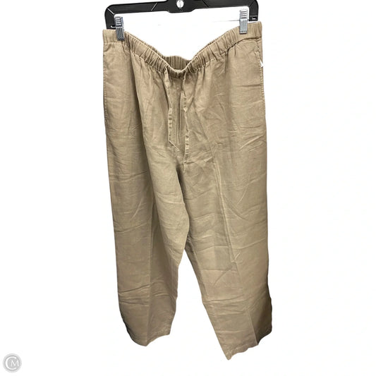 Pants Linen By Orvis In Tan, Size: L