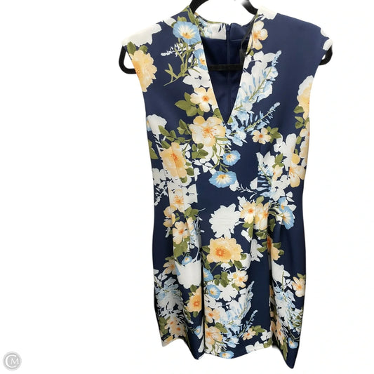 Dress Casual Short By Vince Camuto In Floral Print, Size: 8