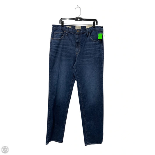Jeans Straight By Universal Thread In Blue, Size: 16l