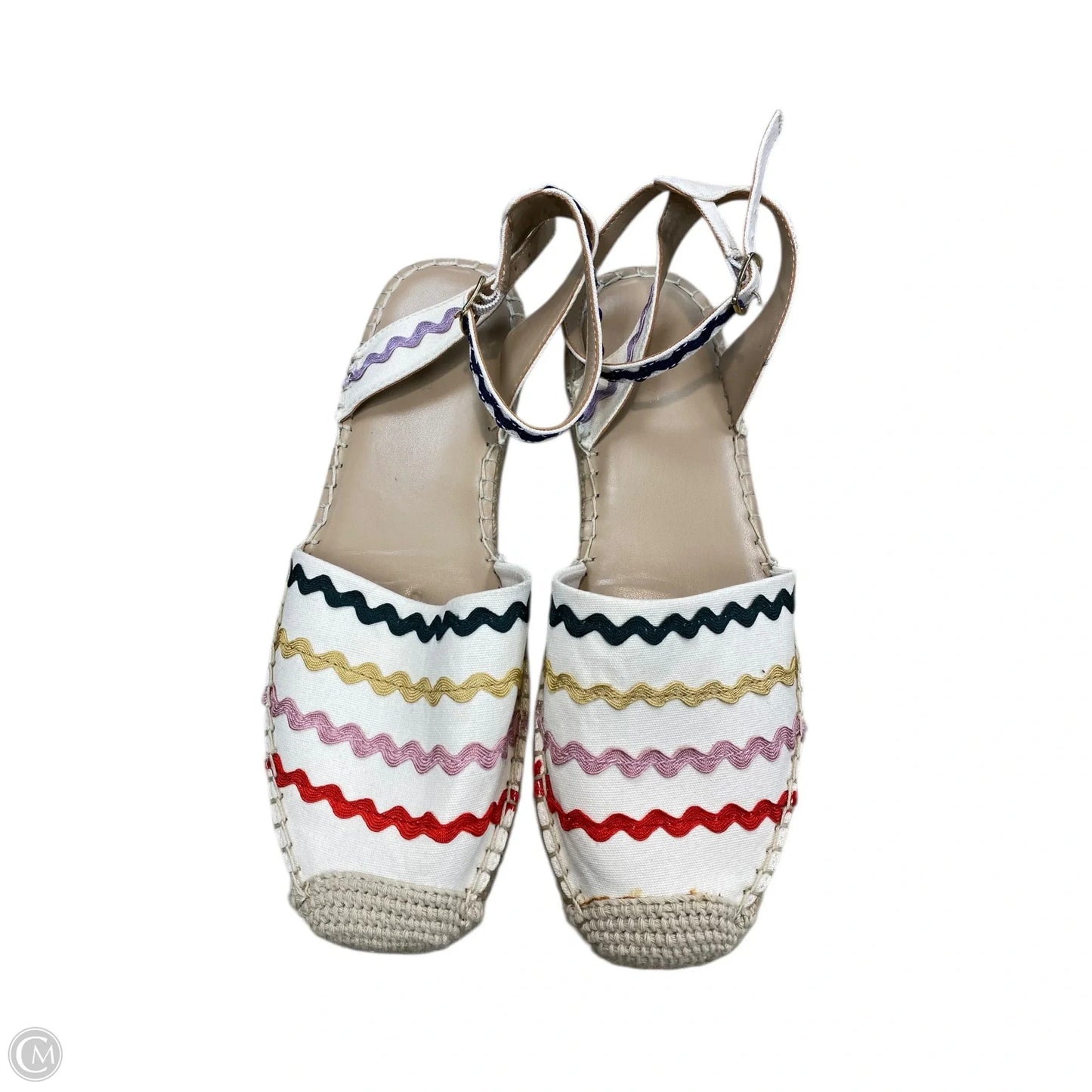Shoes Flats By Ann Taylor In Cream, Size: 8.5