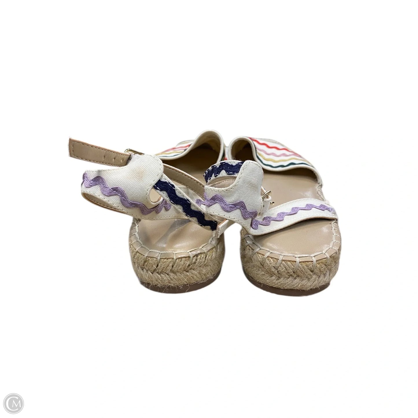 Shoes Flats By Ann Taylor In Cream, Size: 8.5