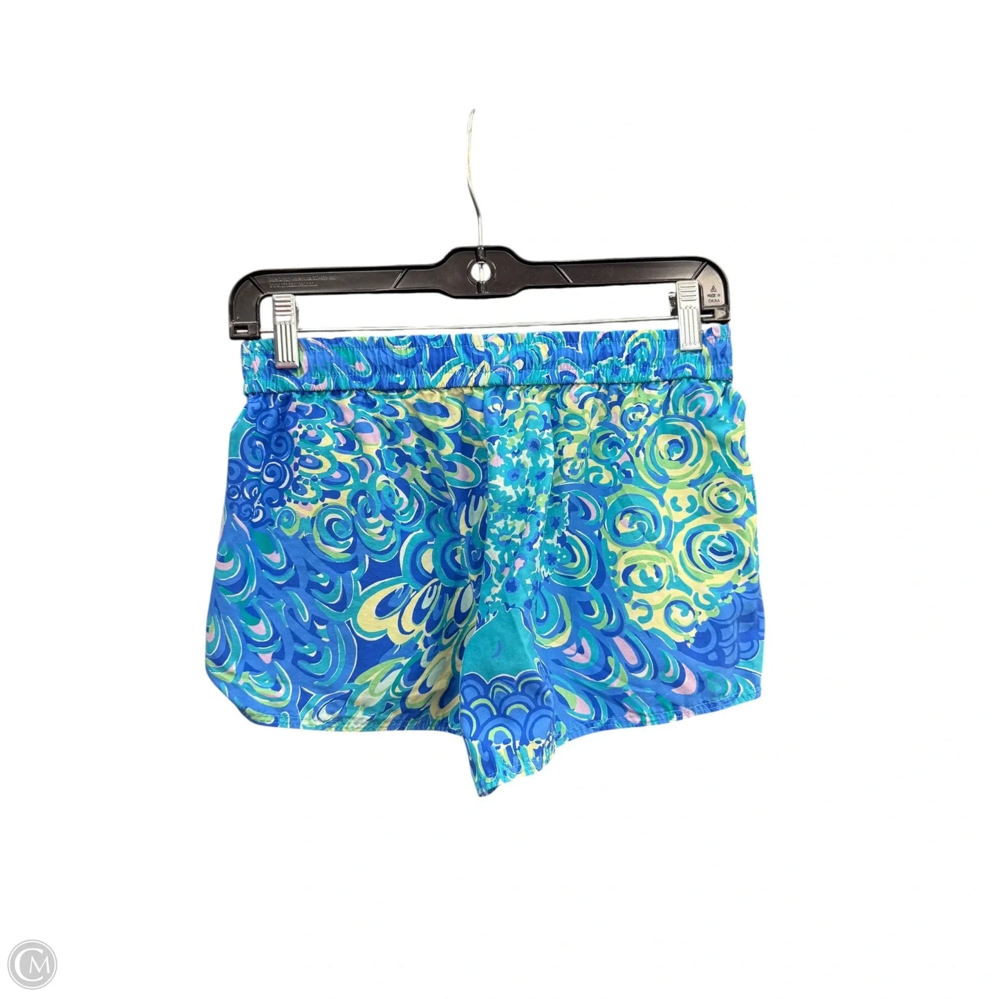 Shorts Designer By Lilly Pulitzer In Blue & Green, Size: Xs