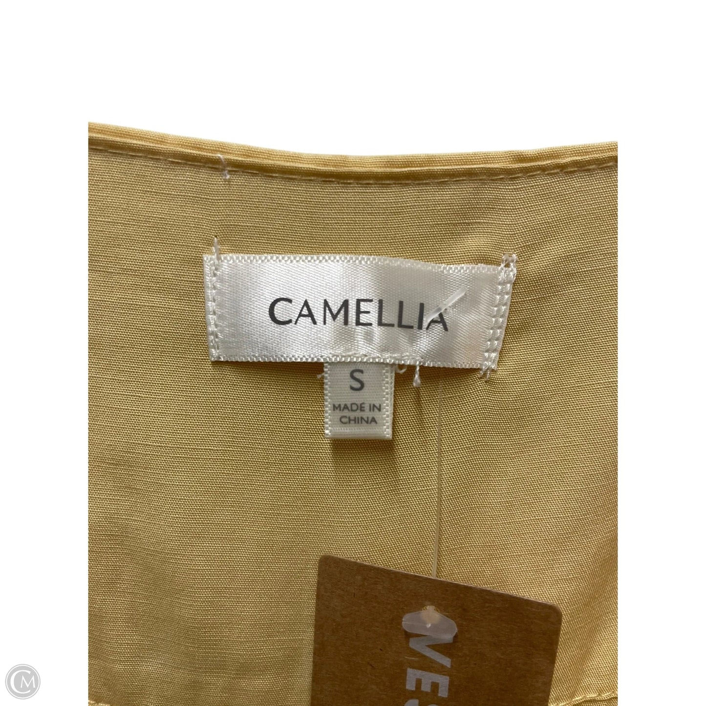 Jumpsuit By Clothes Mentor In Gold, Size: S