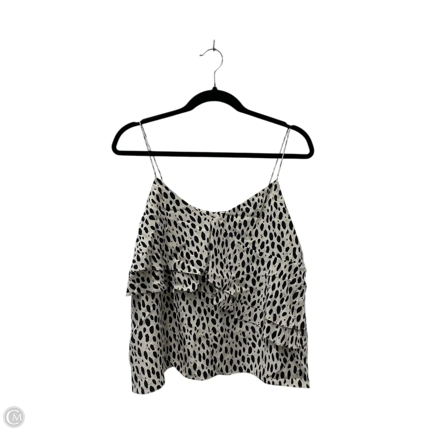 Blouse Sleeveless By J. Crew In Animal Print, Size: 8