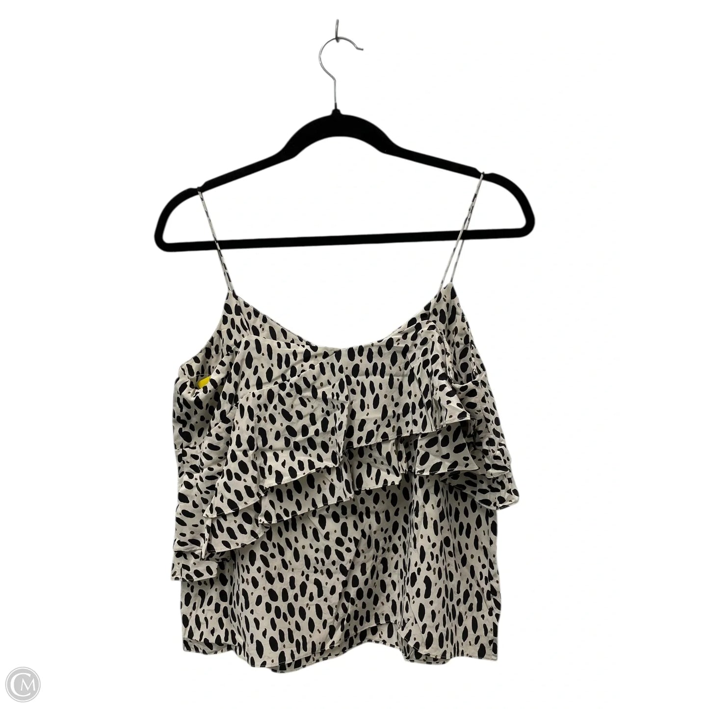 Blouse Sleeveless By J. Crew In Animal Print, Size: 8