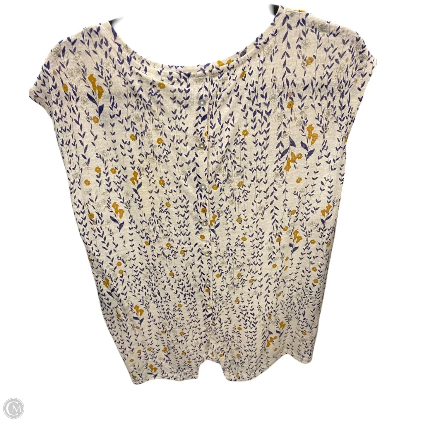Top Short Sleeve By Rachel Zoe In Floral Print, Size: S