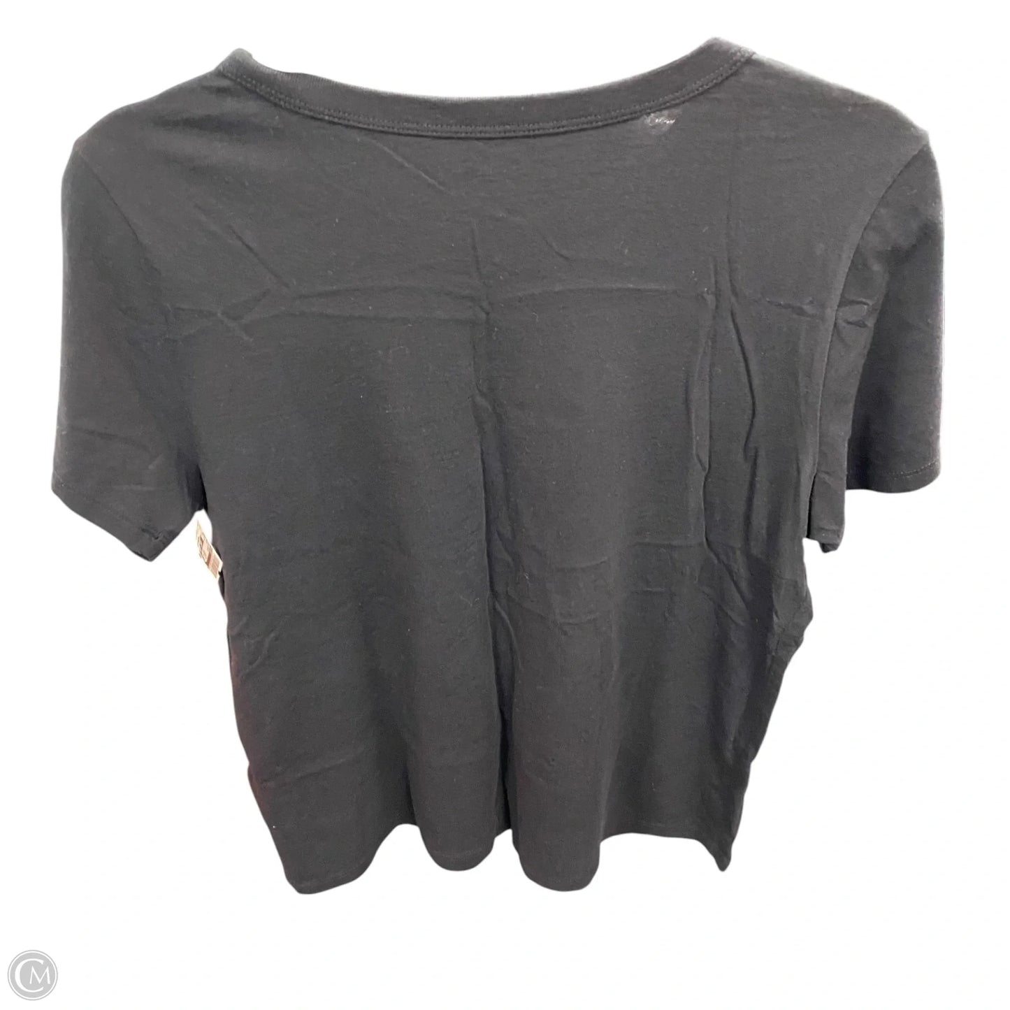 Top Short Sleeve Basic By Old Navy In Black, Size: M