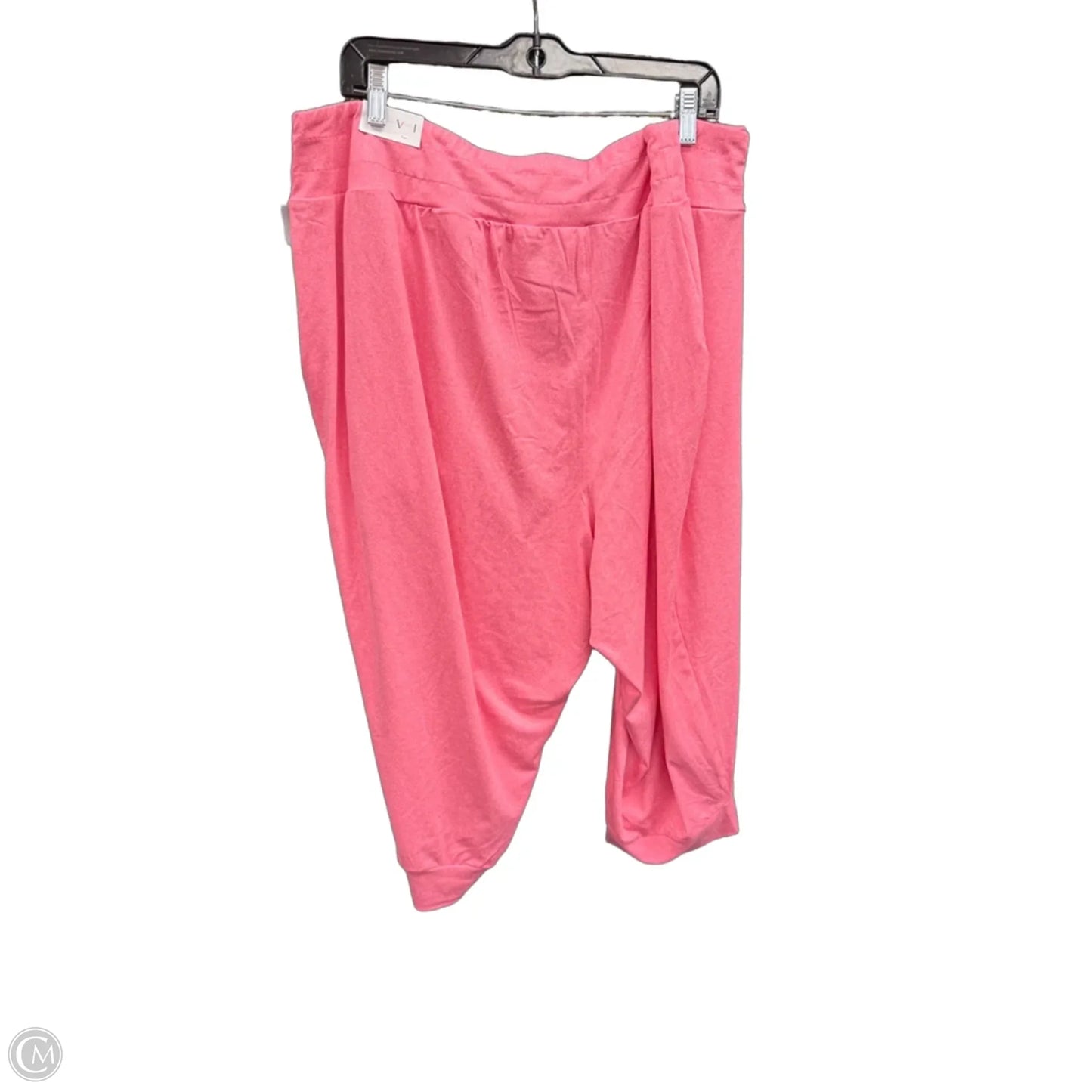 Pants Lounge By Livi Active In Pink, Size: 4x