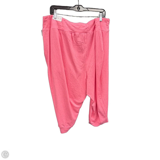 Pants Lounge By Livi Active In Pink, Size: 4x