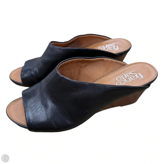 Sandals Heels Wedge By Franco Sarto In Beige