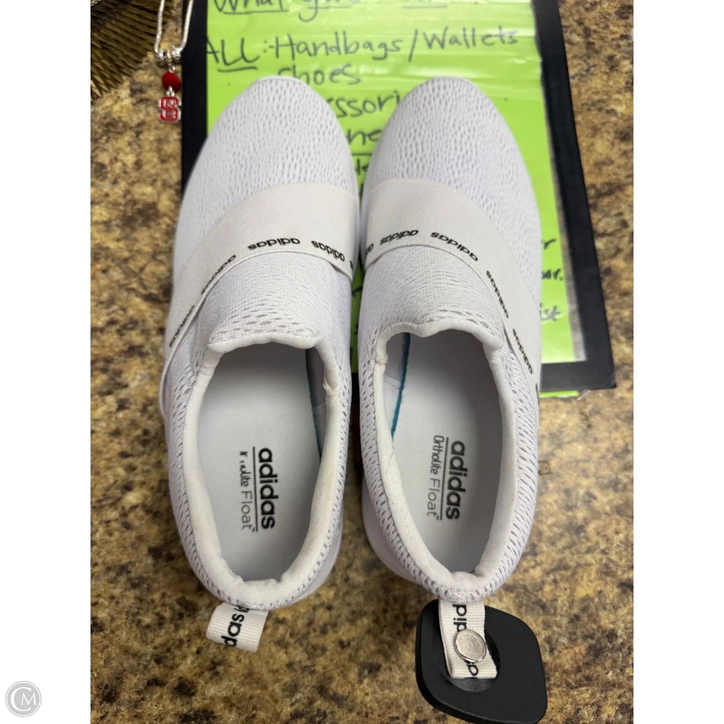 Shoes Athletic By Adidas In White, Size: 8.5