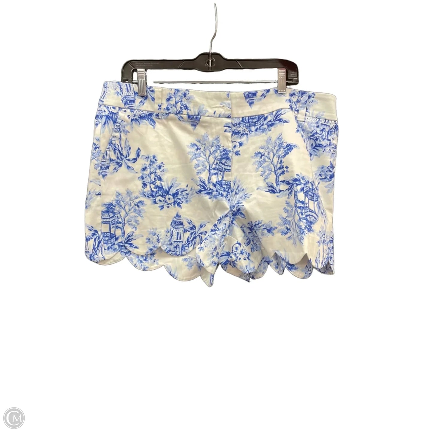 Shorts By Crown And Ivy In Blue & White, Size: 16
