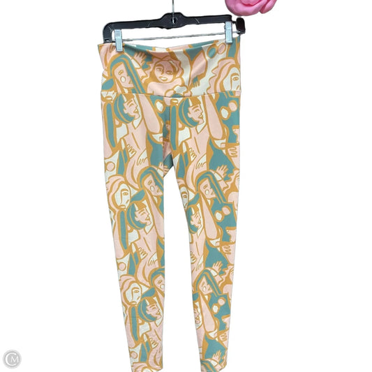 Athletic Leggings By Clothes Mentor In Multi-colored, Size: L