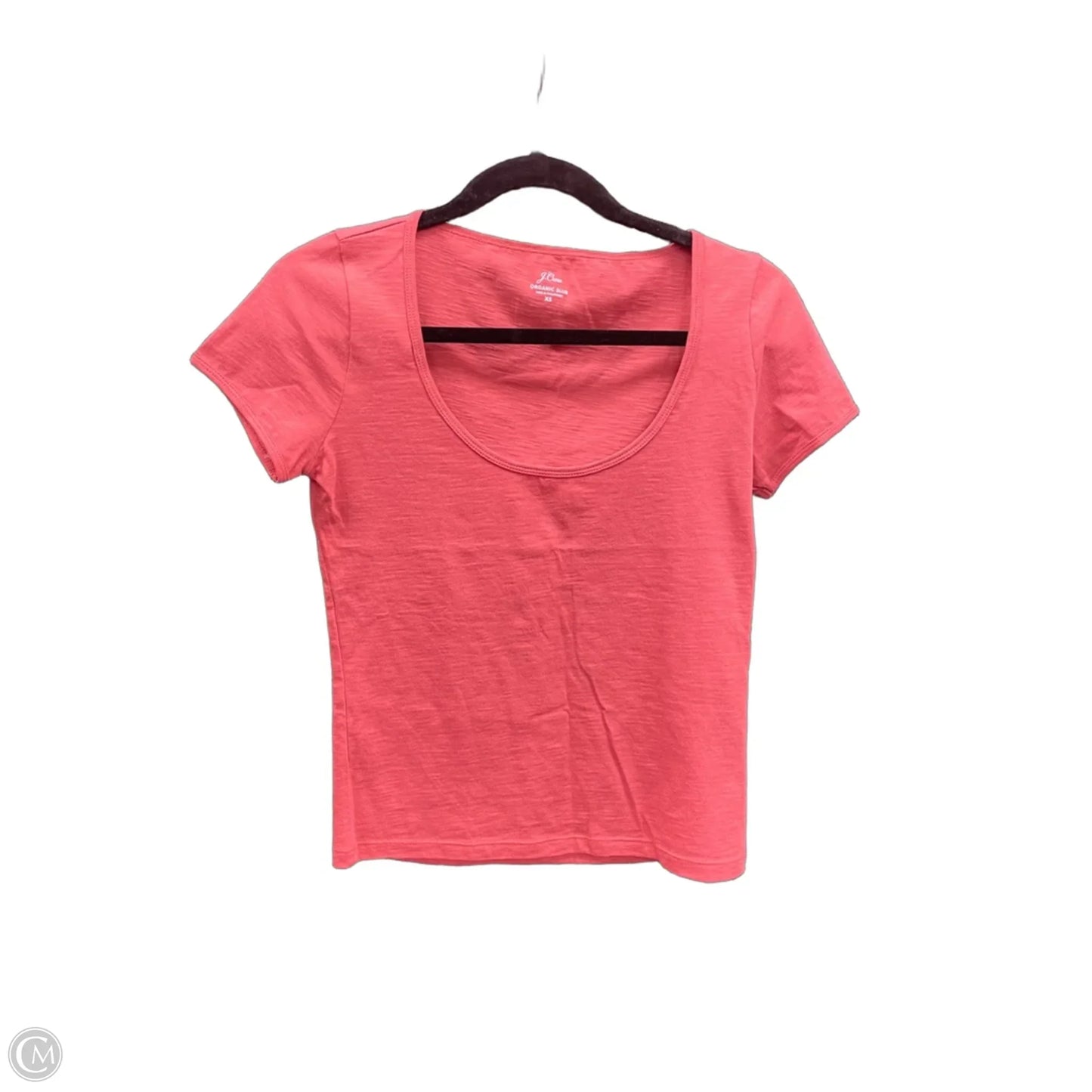 Top Short Sleeve By J. Crew In Coral, Size: Xs