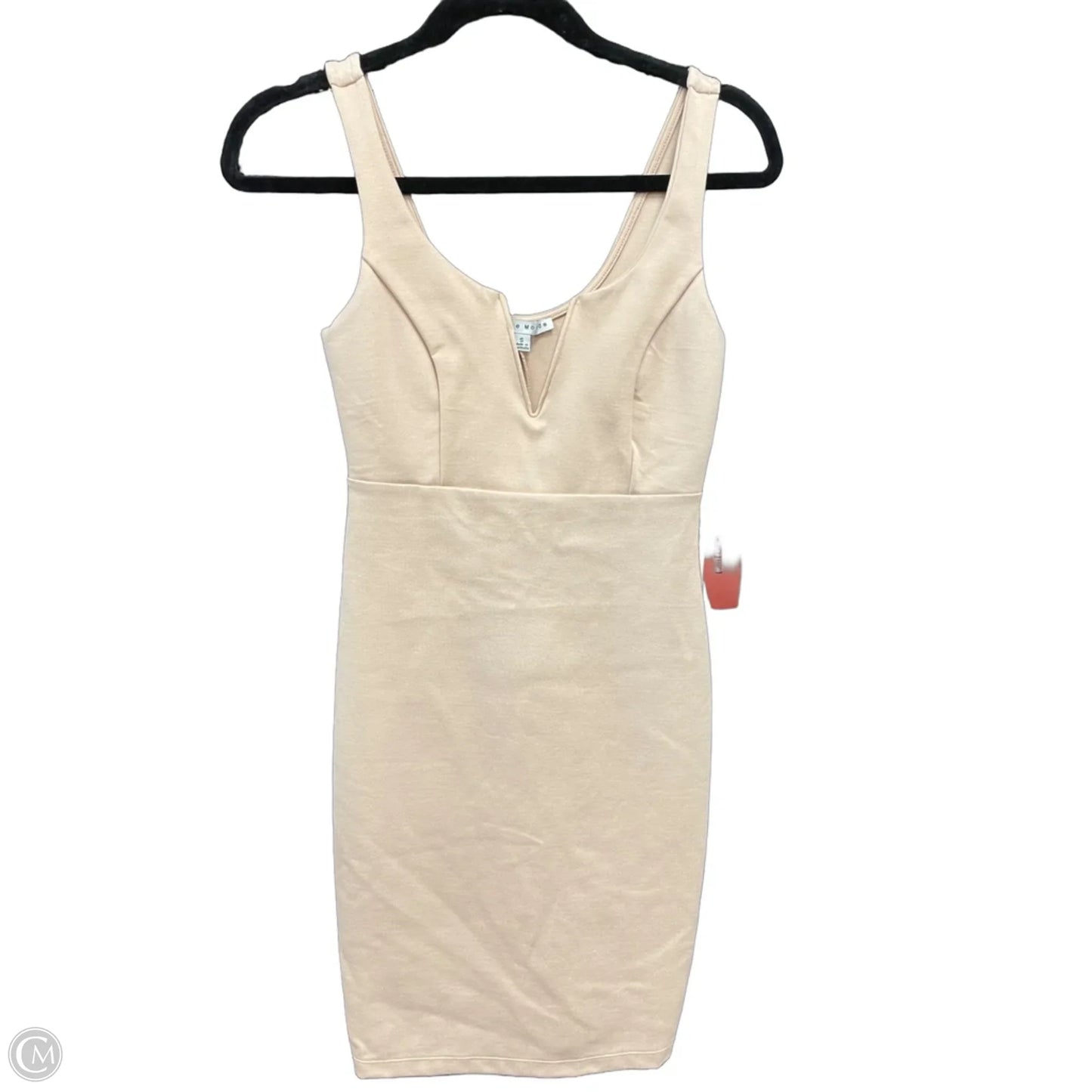 Dress Casual Short By Haute Monde In Tan, Size: S