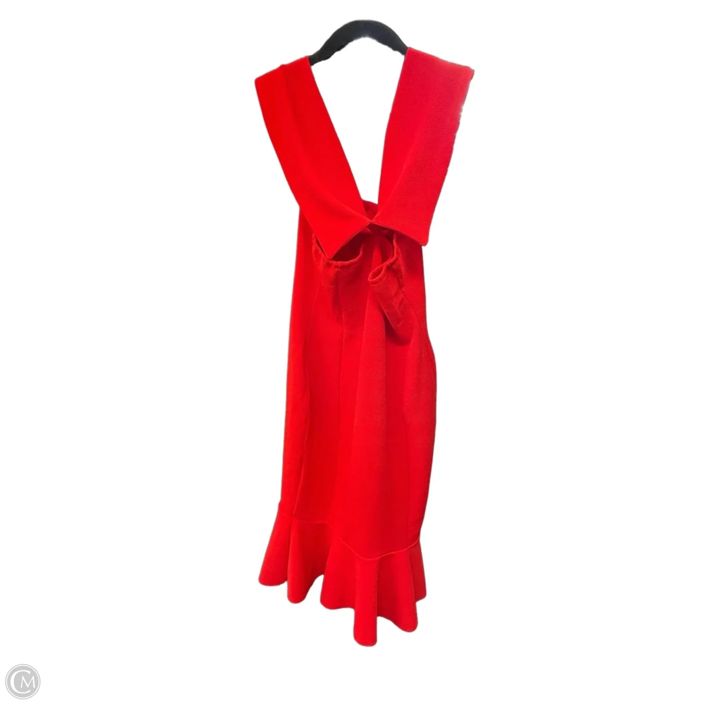 Dress Casual Midi By Clothes Mentor In Red, Size: 10