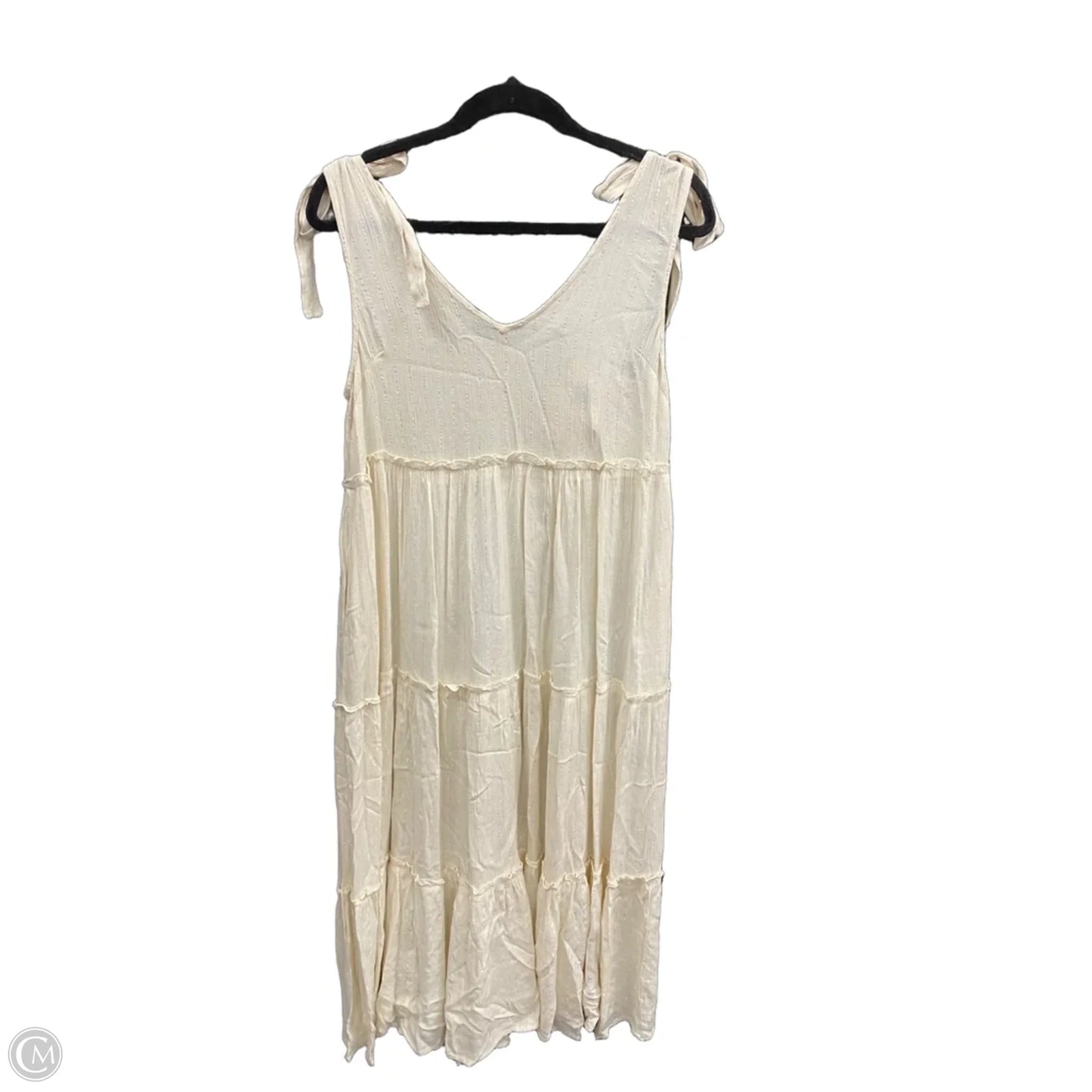 Dress Casual Maxi By Clothes Mentor In Cream, Size: S