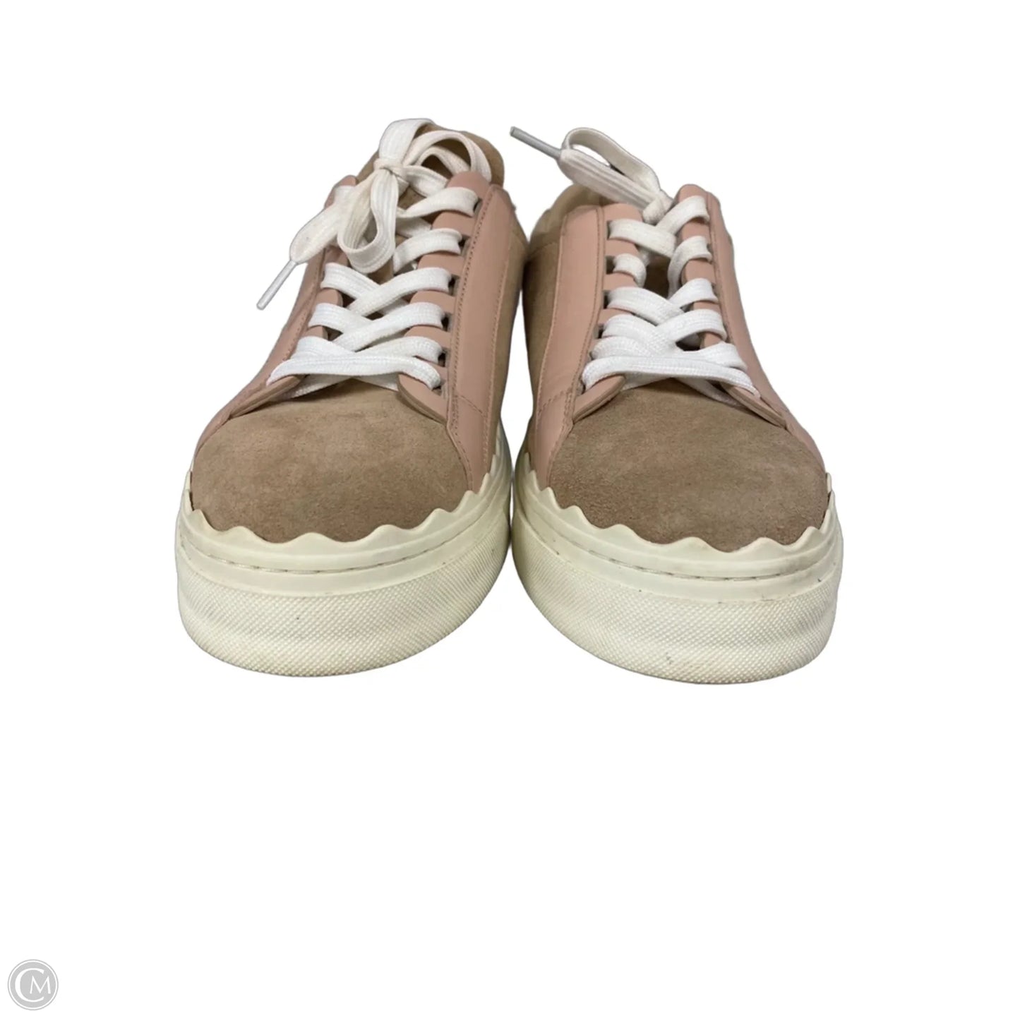 Shoes Luxury Designer By Chloe In Pink, Size: 6.5