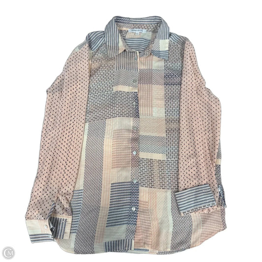 Top Long Sleeve By Rose And Olive In Multi-colored, Size: L