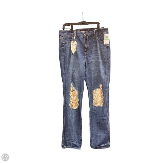 Jeans Straight By Seven 7 In Blue, Size: 8