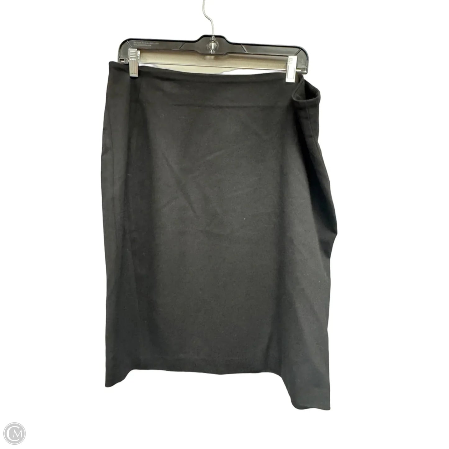 Skirt Midi By Vince Camuto In Black, Size: 1x