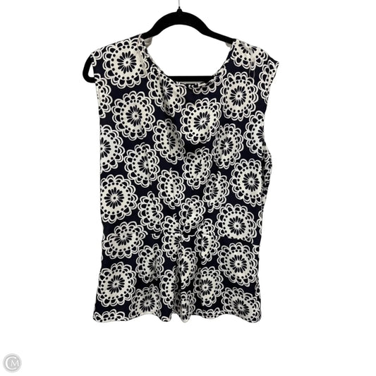 Top Sleeveless By Clothes Mentor In Floral Print, Size: Xl