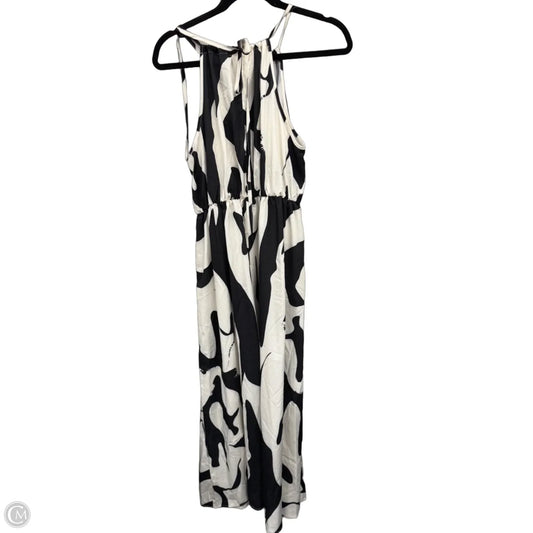 Dress Casual Maxi By Shein In Black & Cream, Size: Xl