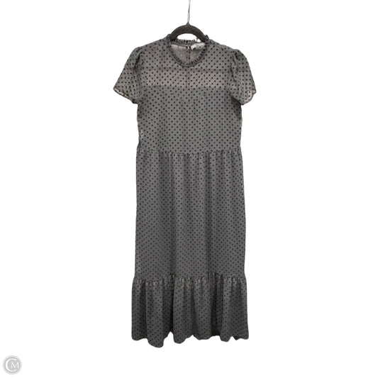 Dress Casual Maxi By Zara In Black, Size: Xs