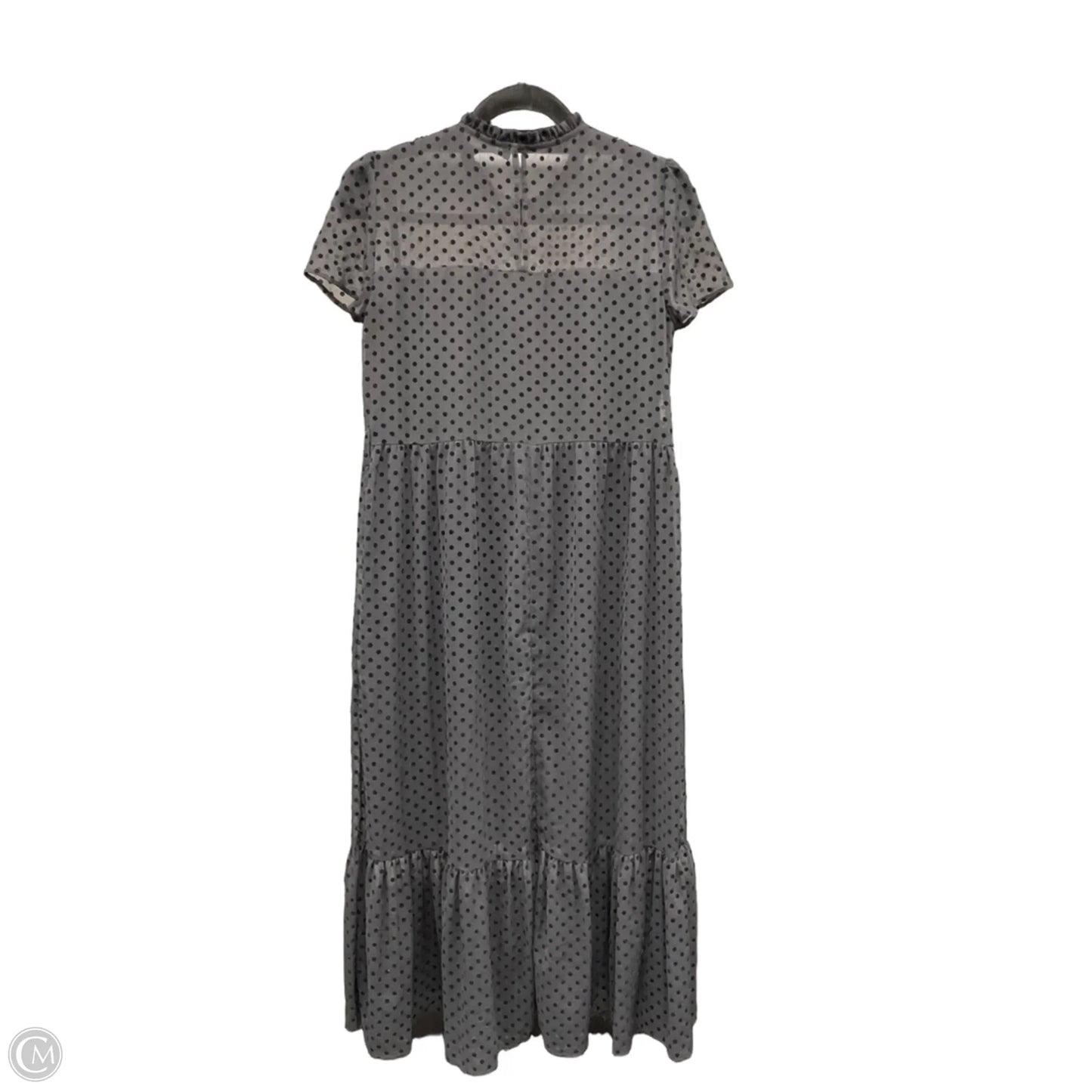 Dress Casual Maxi By Zara In Black, Size: Xs