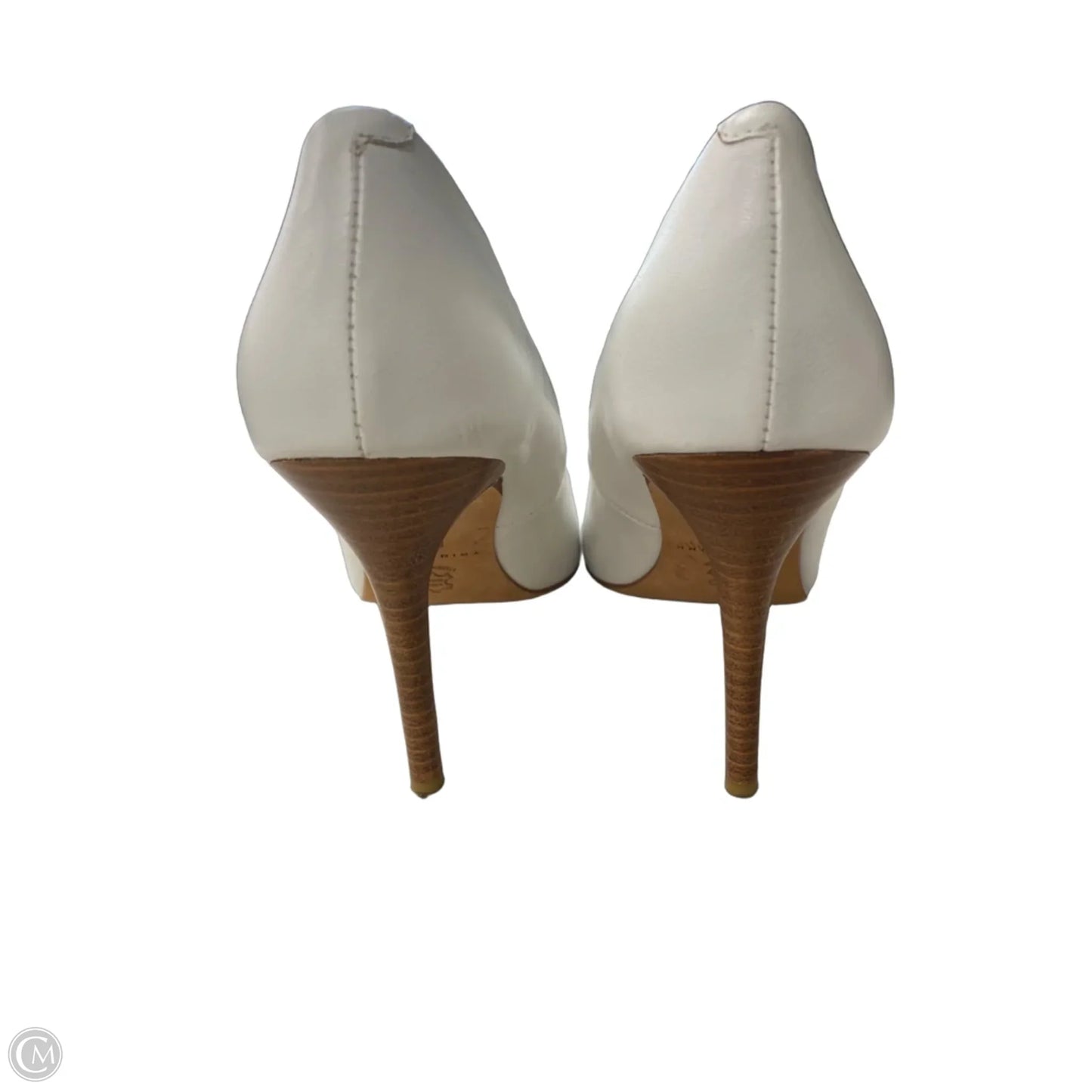 Shoes Heels Stiletto By Trina Turk In White, Size: 8.5