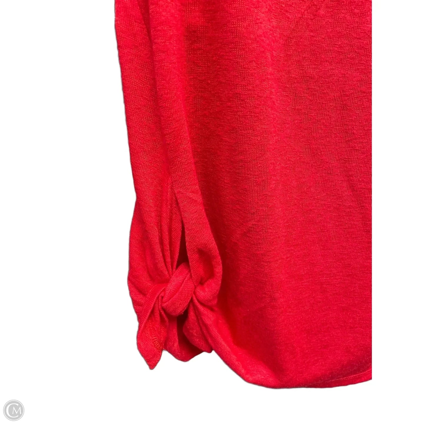 Top Sleeveless By Clothes Mentor In Red, Size: M