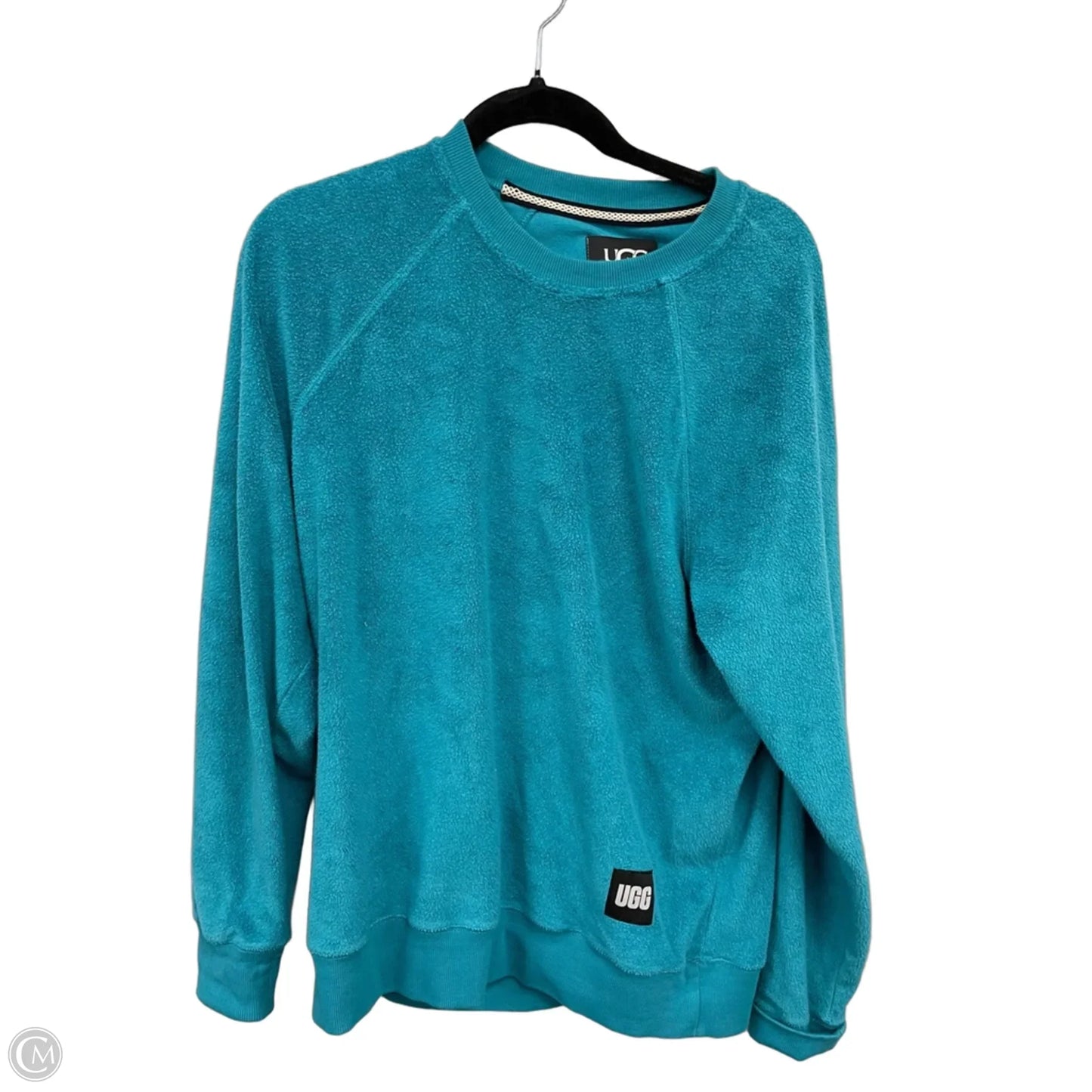 Sweatshirt Designer By Ugg In Teal, Size: M