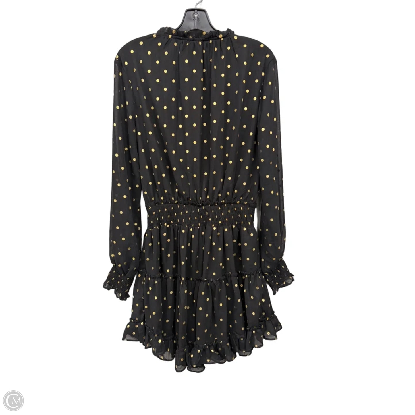 Dress Casual Short By Clothes Mentor In Polkadot Pattern, Size: L
