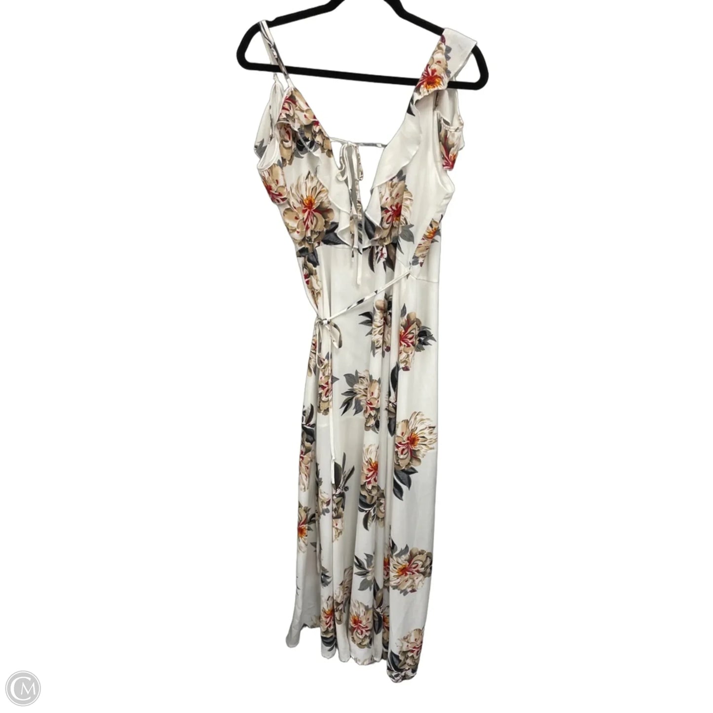 Dress Casual Maxi By Simplee In Floral Print, Size: M