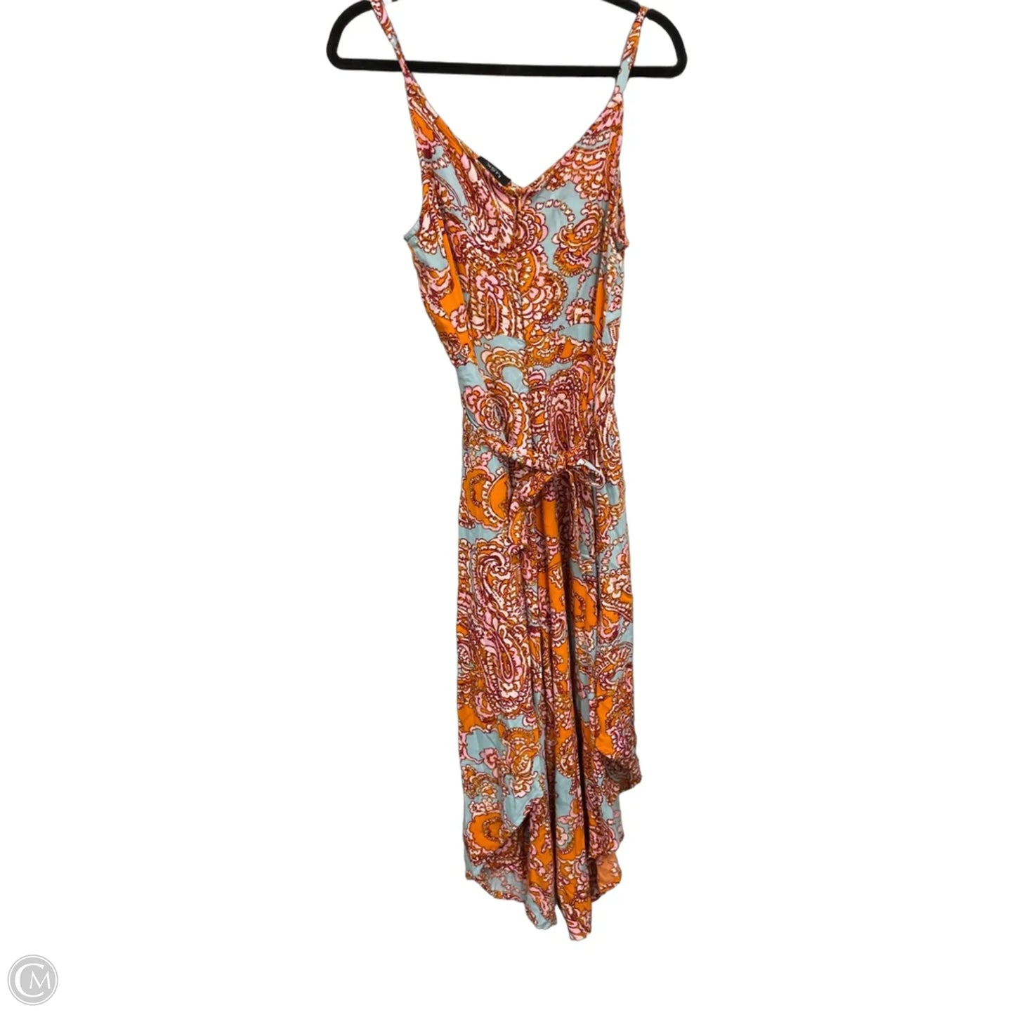 Jumpsuit By Msk In Blue & Orange, Size: L