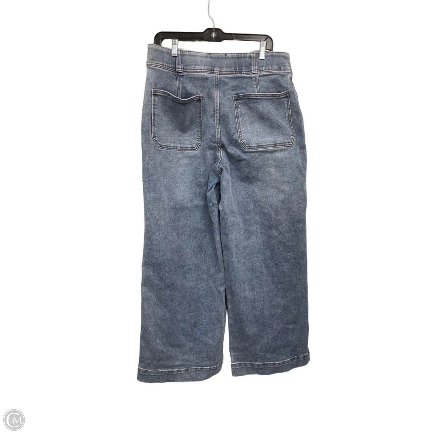 Jeans Wide Leg By Clothes Mentor In Blue, Size: 14