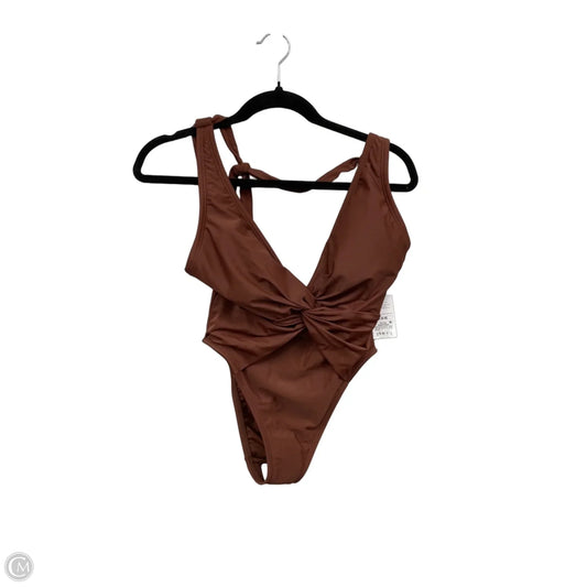 Swimsuit By Shade & Shore In Brown, Size: S
