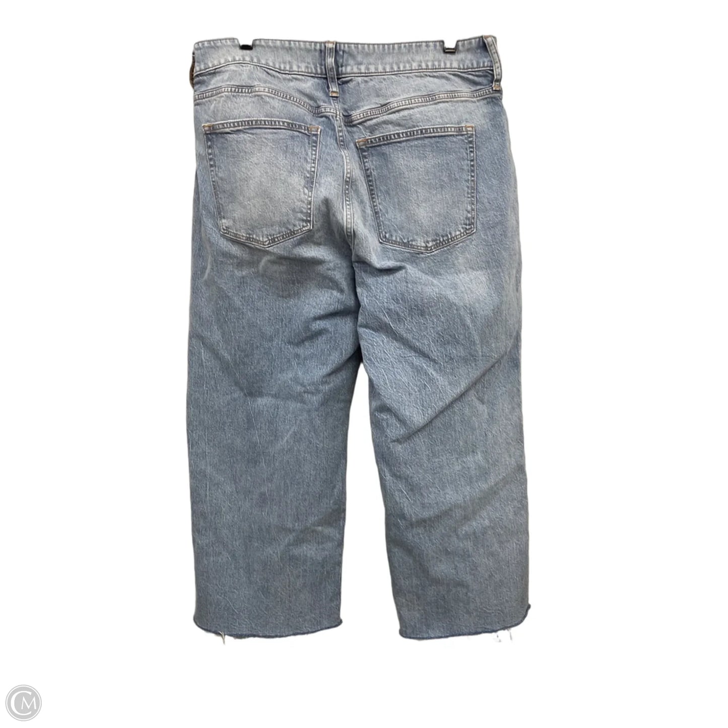 Jeans Cropped By J. Crew In Blue, Size: 16