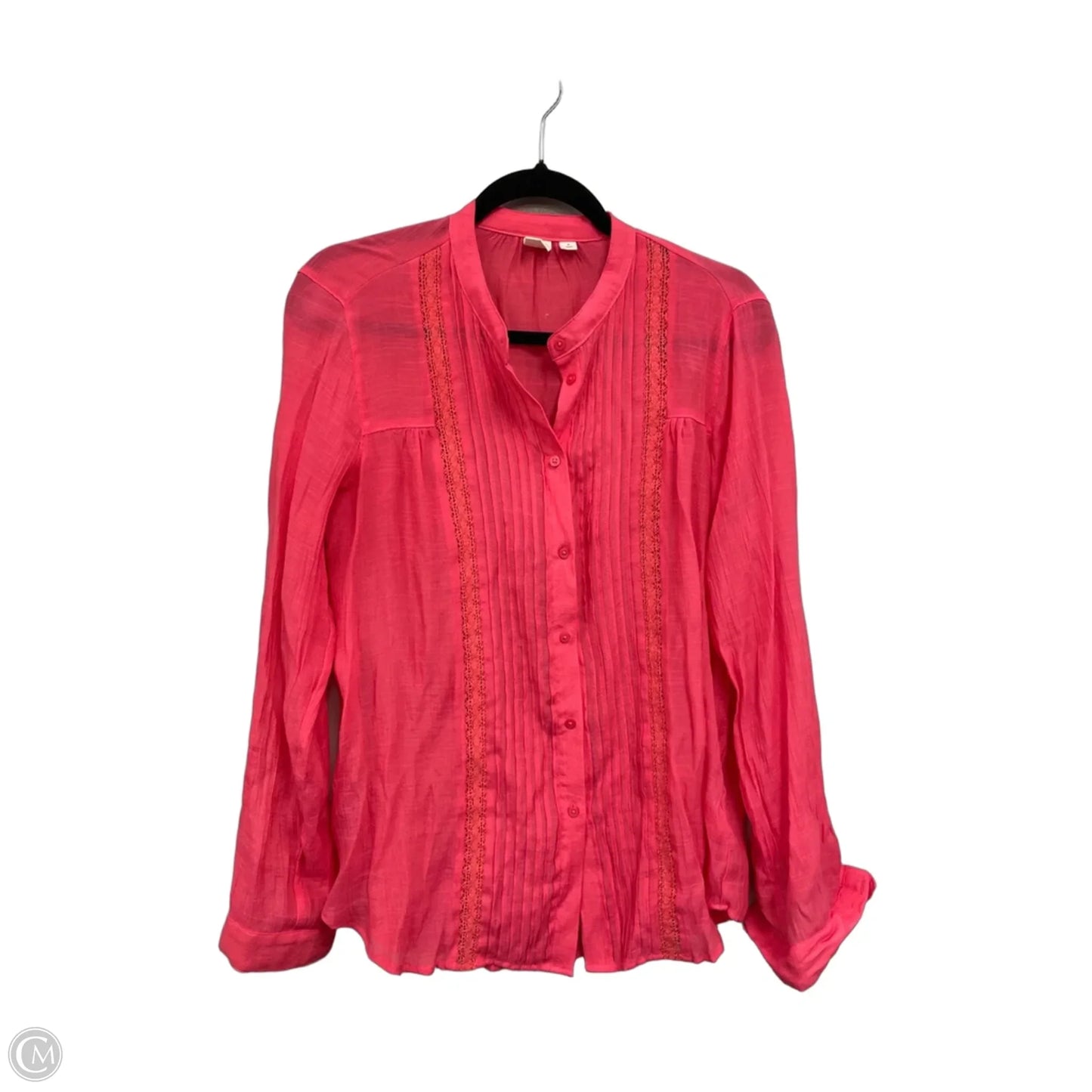 Top Long Sleeve By Gap In Navy, Size: M