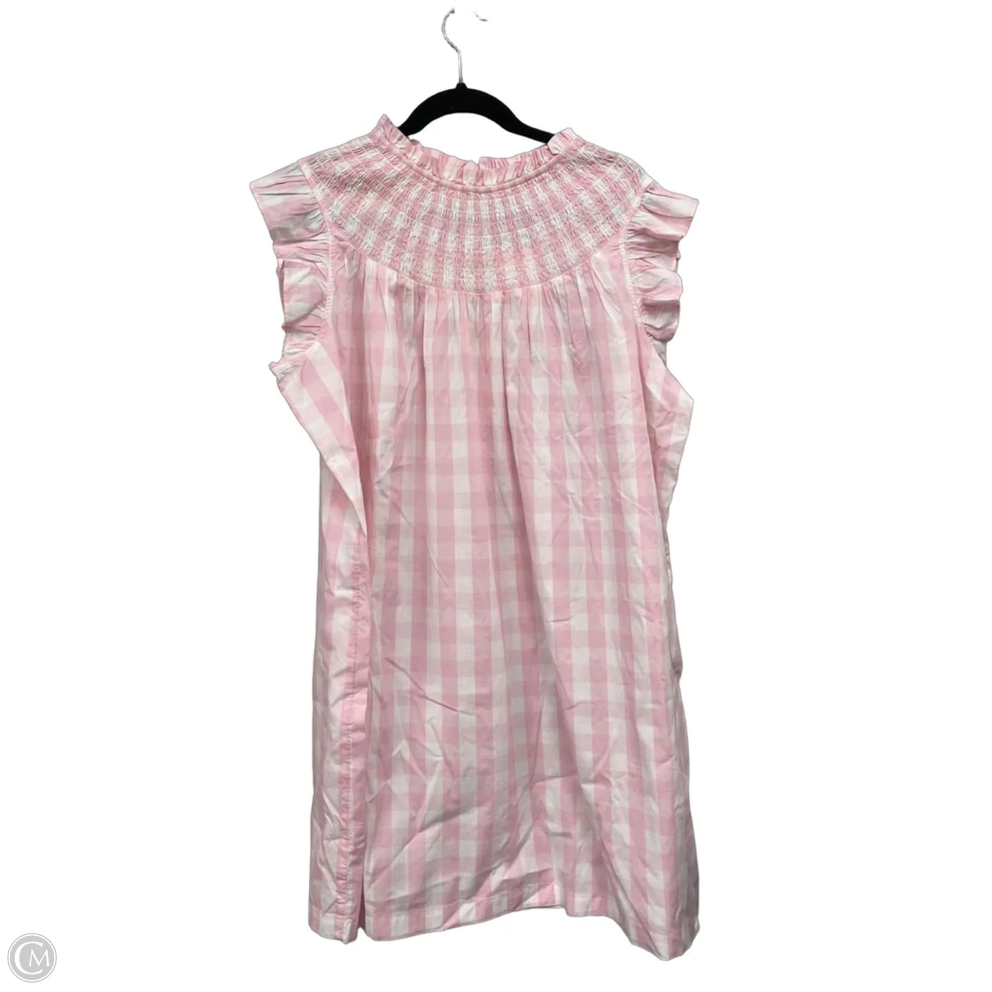Dress Casual Short By Crown And Ivy In Checkered Pattern, Size: Xl